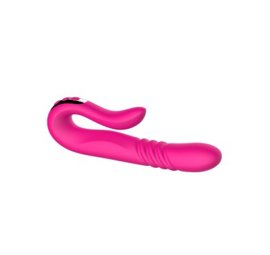 Deluxe Twirling Vibrating Thruster RED